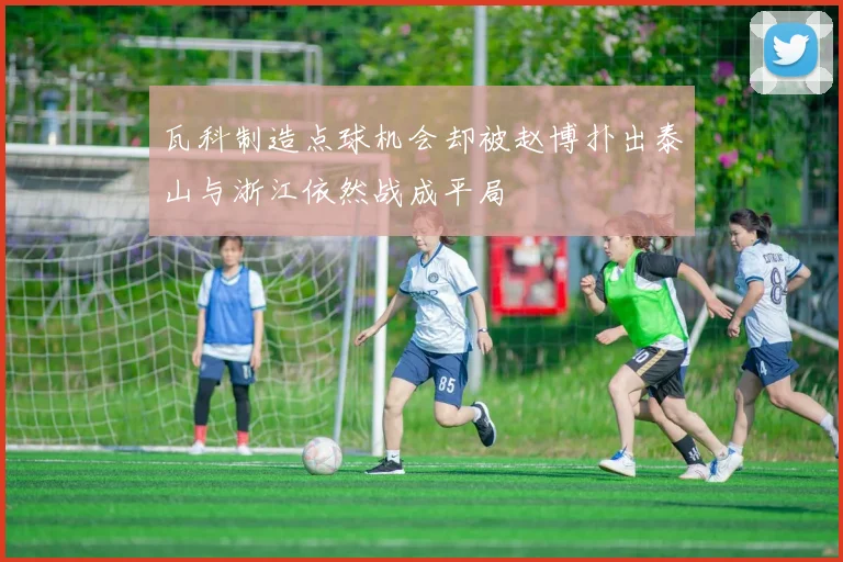 瓦科制造点球机会却被赵博扑出泰山与浙江依然战成平局