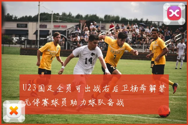 U23国足全员可出战右后卫杨希解禁无停赛球员助力球队备战